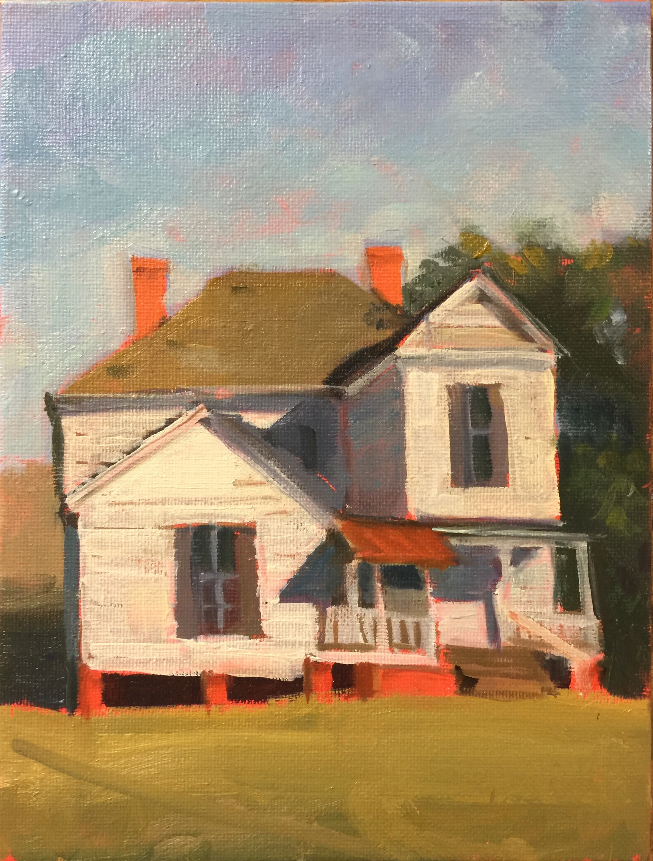 House at Quitman — 8x6 oil on panel 2017
