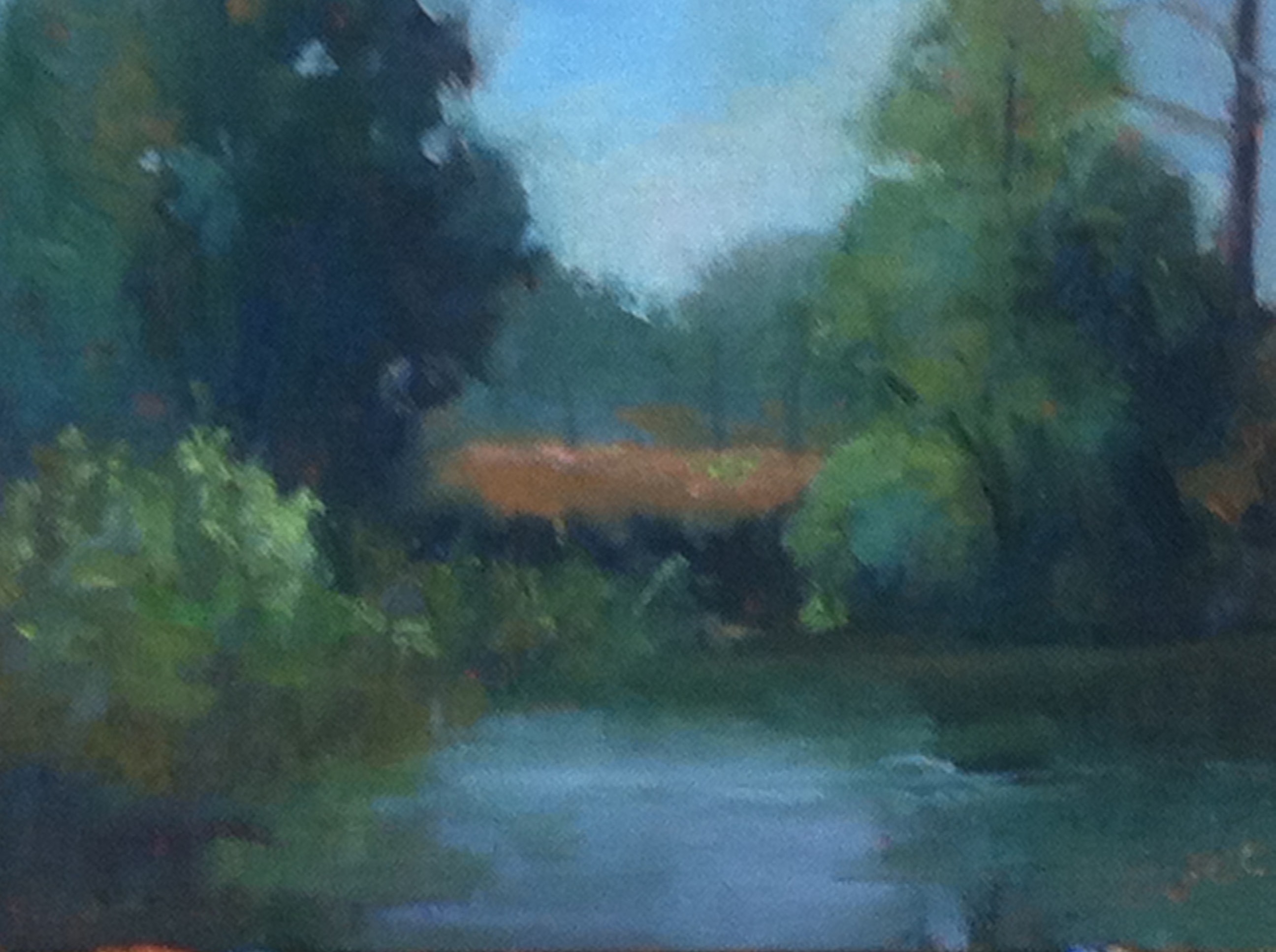 Merrily Plantation — 9x12 oil on canvas 2013