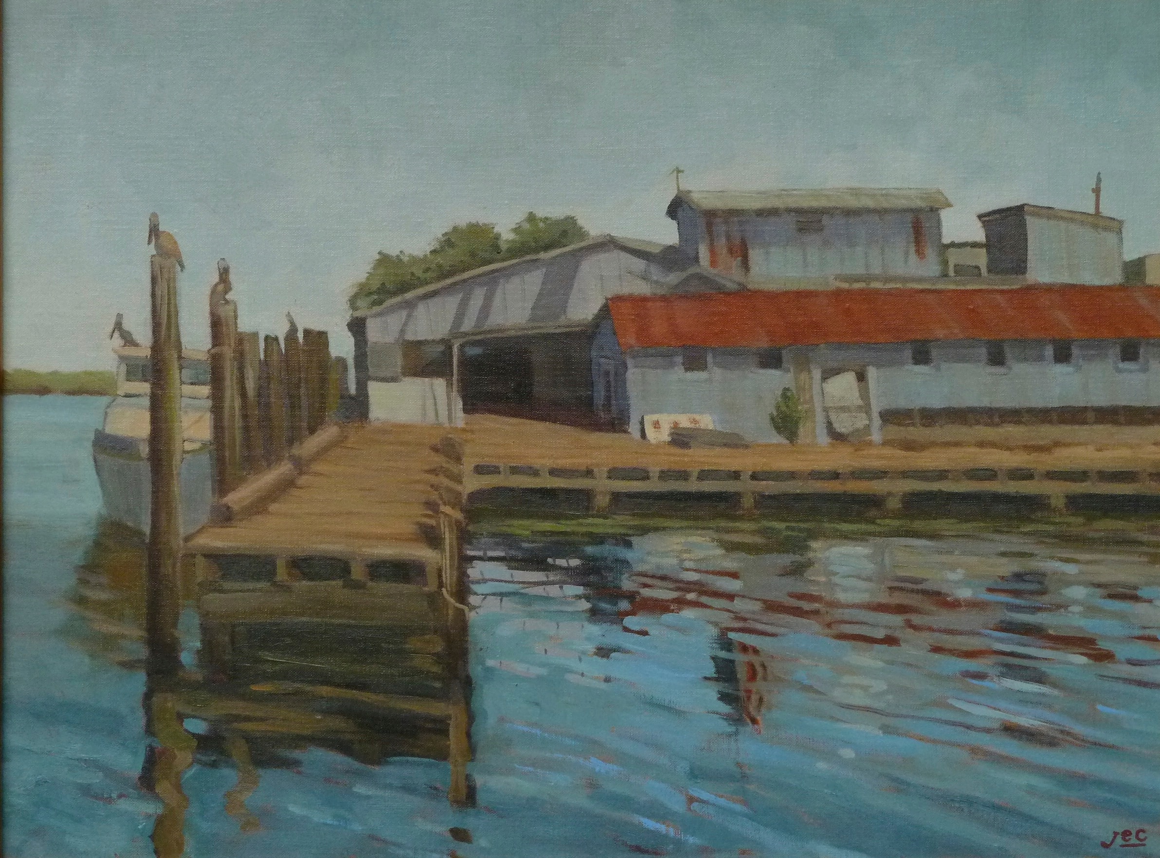 Water St Fishery — 18x24 oil on panel 2012