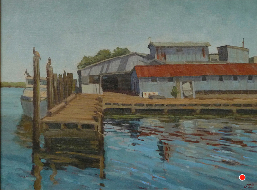 Water St Fishery — 18x24 oil on panel 2012