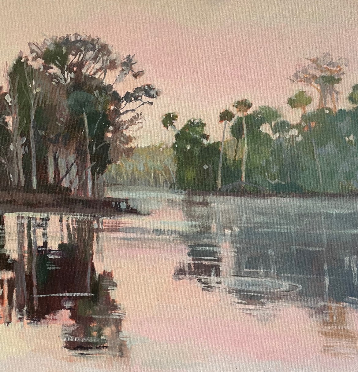 Sunrise on the Aucilla River