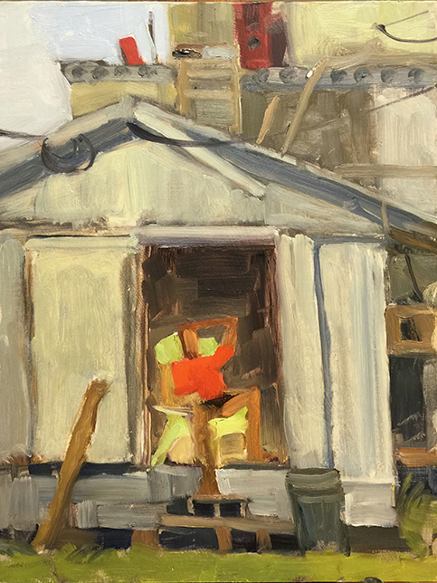 Man in a Shack
