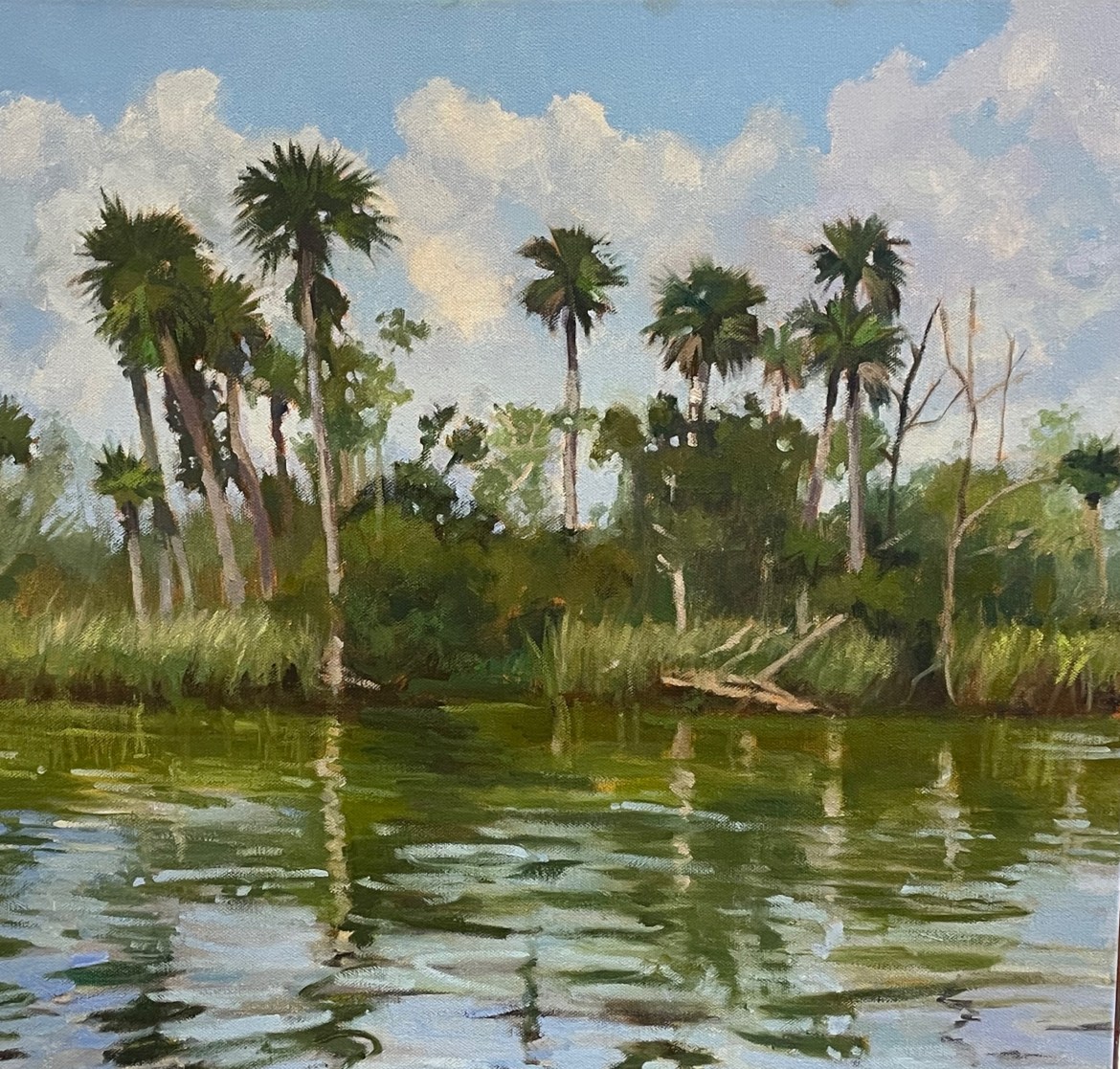 Palms on the Aucilla River